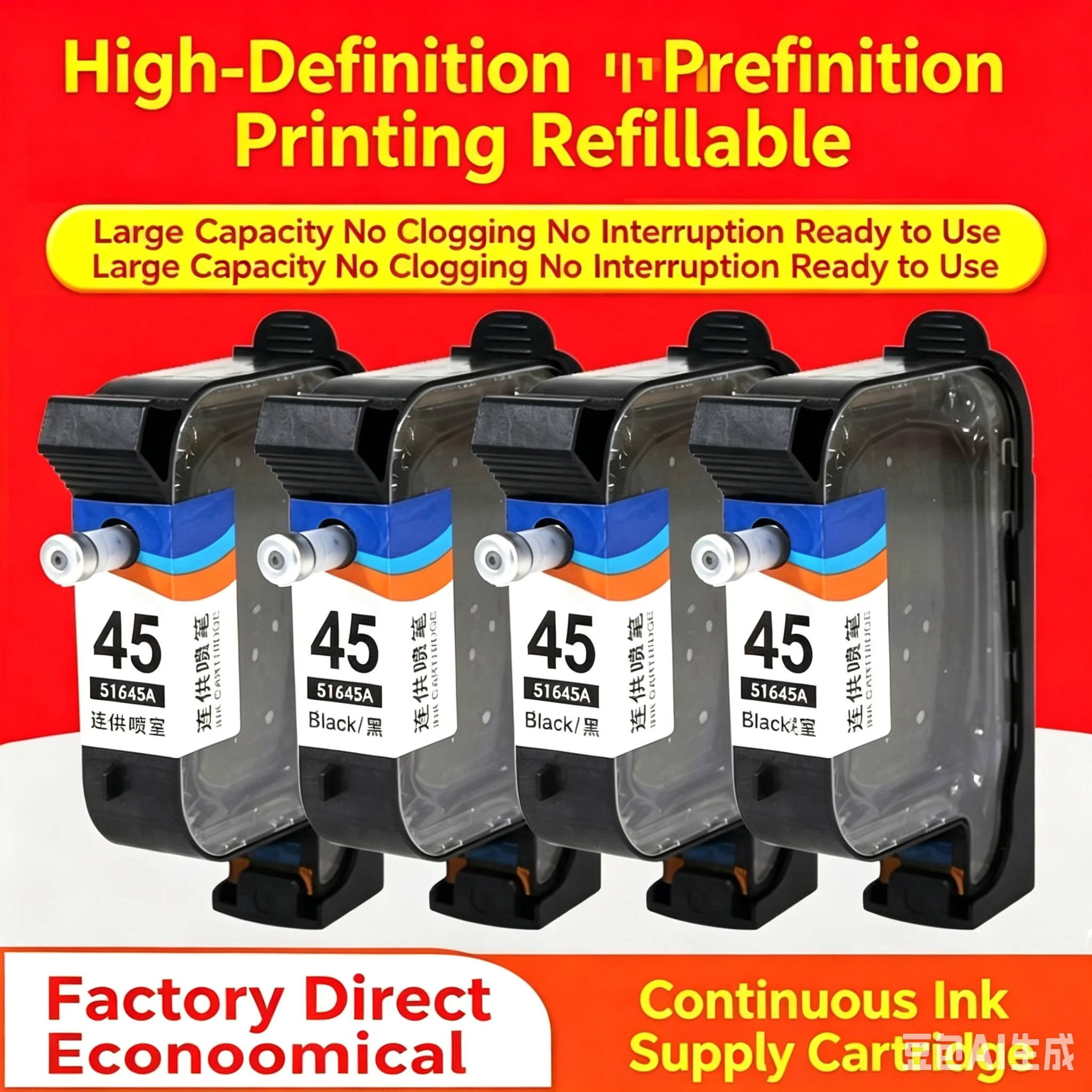 Eco-Friendly Refillable Ink Cartridges