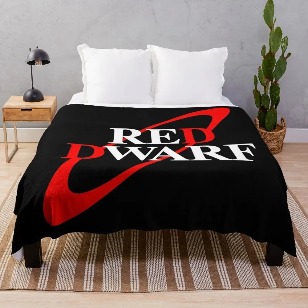 

Red Dwarf Logo Throw Blanket Blankets Sofas Of Decoration Personalized Gift Luxury Throw Blankets