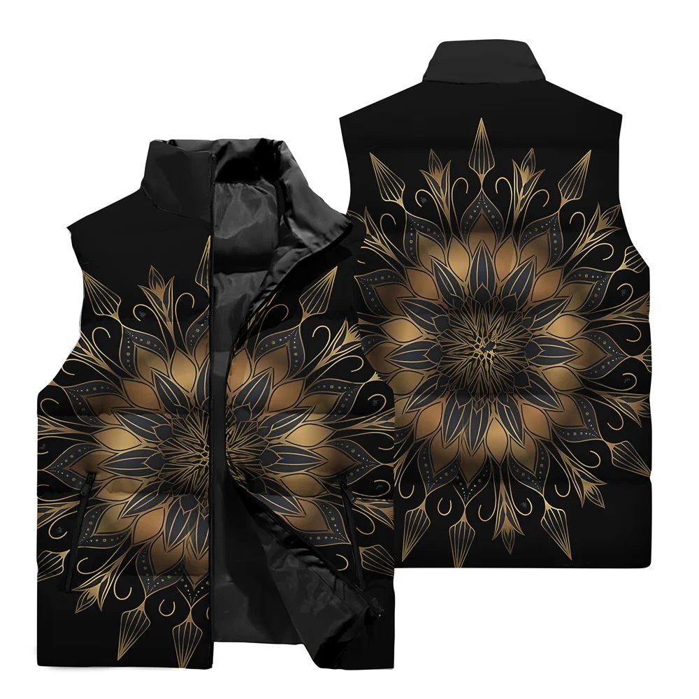 Chaqueta sin mangas para hombre con estampado 3D para uso diario, informal, holgada, cómoda y con estilo para el bar y el club de dardos
