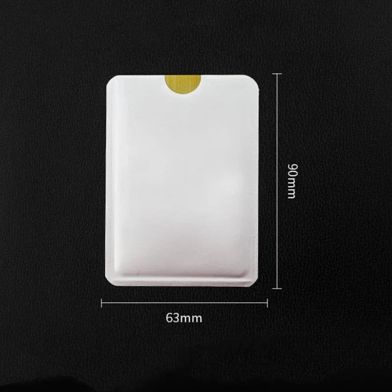 10pcs Anti Scan RFID Blocking Sleeve For Credit Card ATM Debit Contactless IC ID Card Protector Blocker