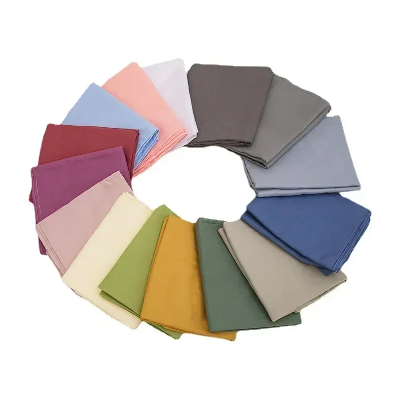 Description Picture 6 of itemSoft Home Bed Linen Sheets Bed Flat Sheet for Double Bed Plain Solid Color Top Sheets Single/Queen/King Flat Bedsheets