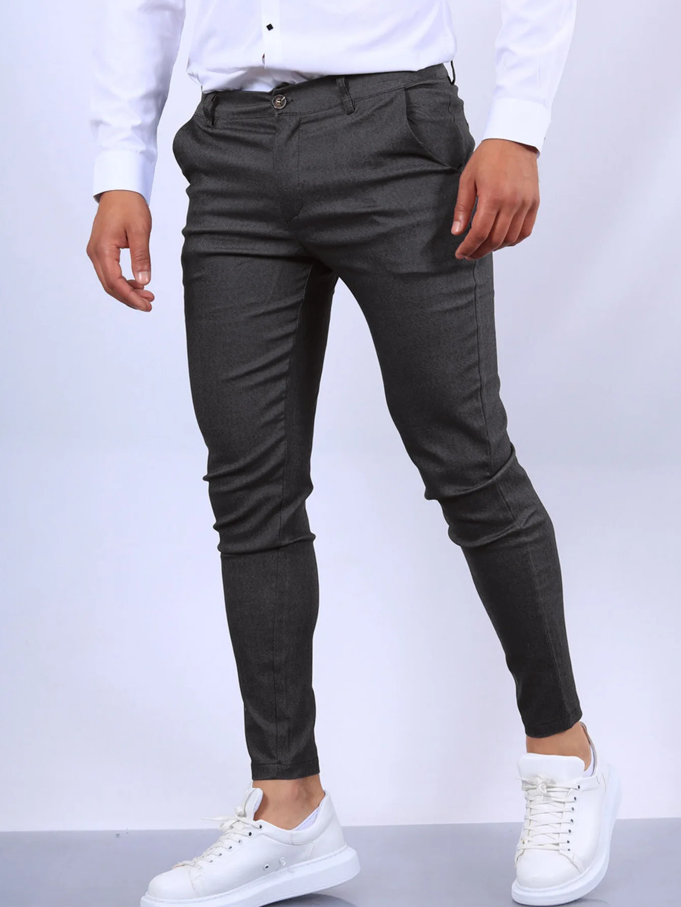 Men's Pants Europe and the United States England Wind Calf Pants Four Seasons Casual Formal Pant fashionable wide leg pants,wide leg pants,fashion pants