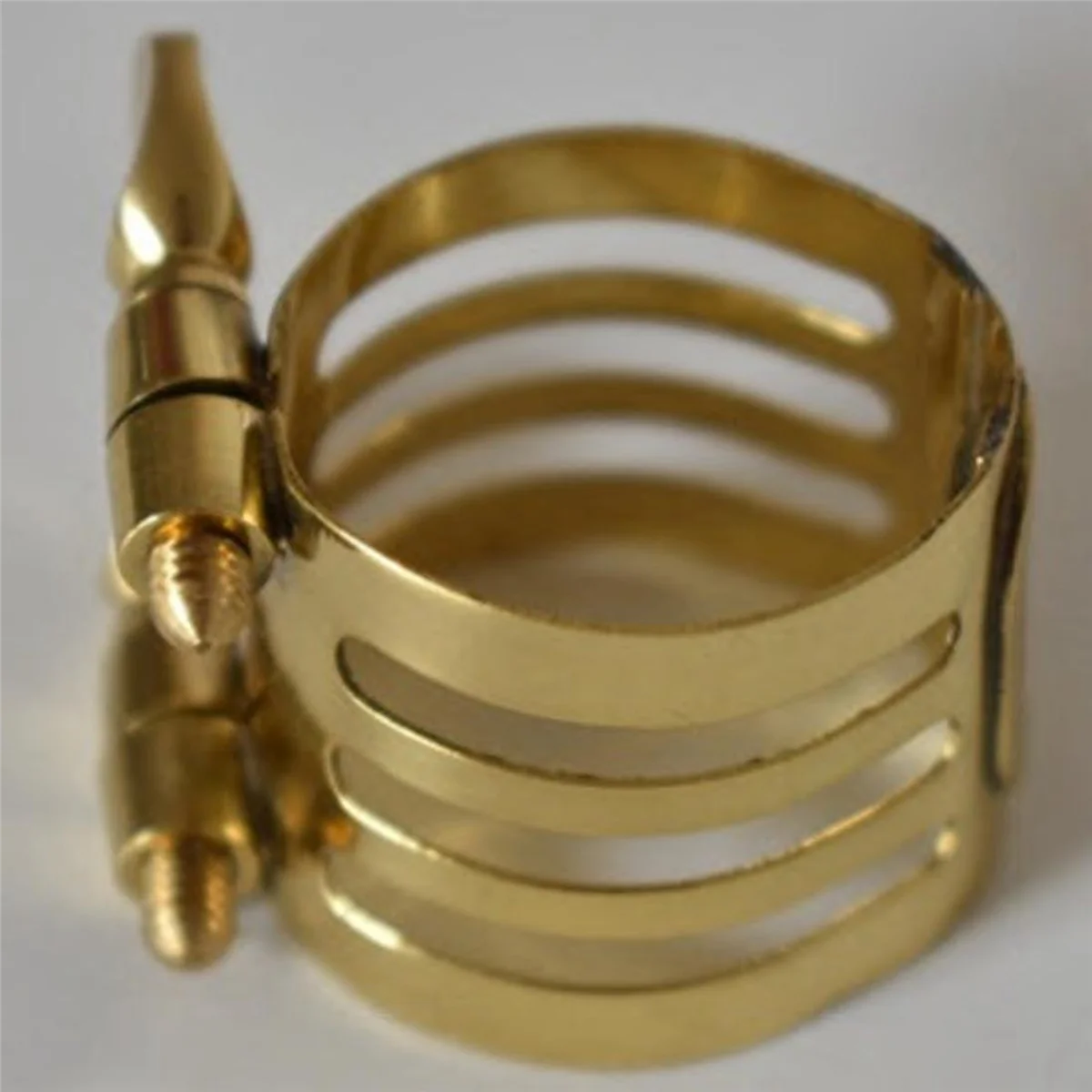 BAAU 3X Ishimori Alto Saxophone Bakelite Mouthpiece Clamp Clip Musical Instrument Accessories