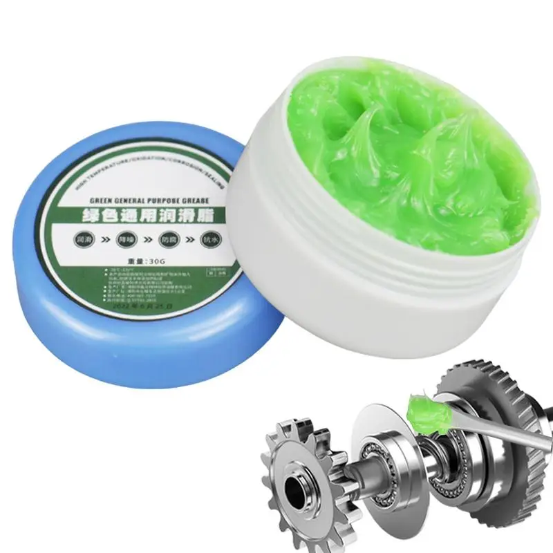 30g Green grease Bearing thread gear grease Multifunction Lubricant Machine Bearing Grease Anti-Rust All Purpose Grease