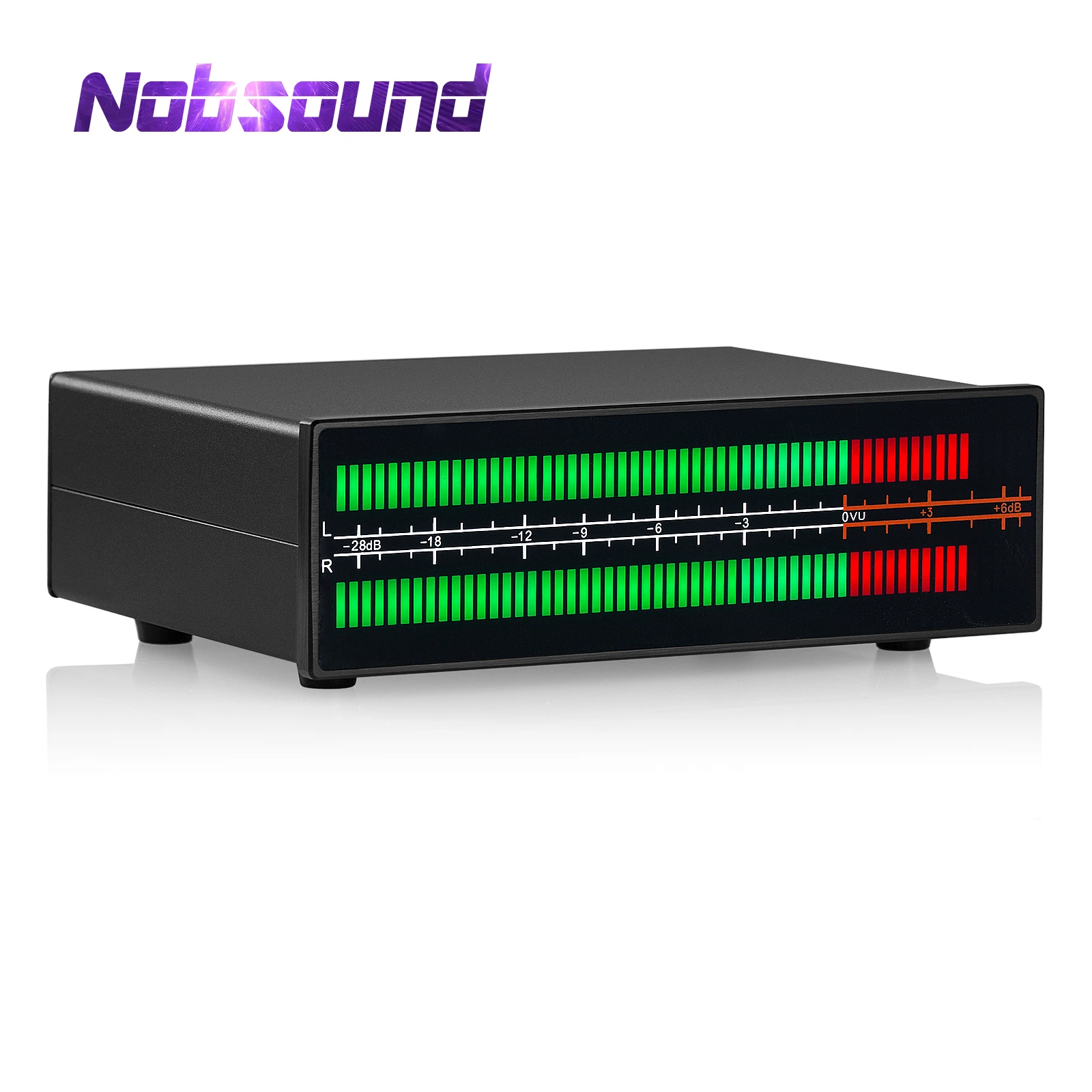 3000 watt amp Nobsound 112 Bit LED Sound Level Meter MIC+LINE Music Spectrum Visualizer Audio Analyzer Display Stereo Audio Splitter Adapter sound digital amp