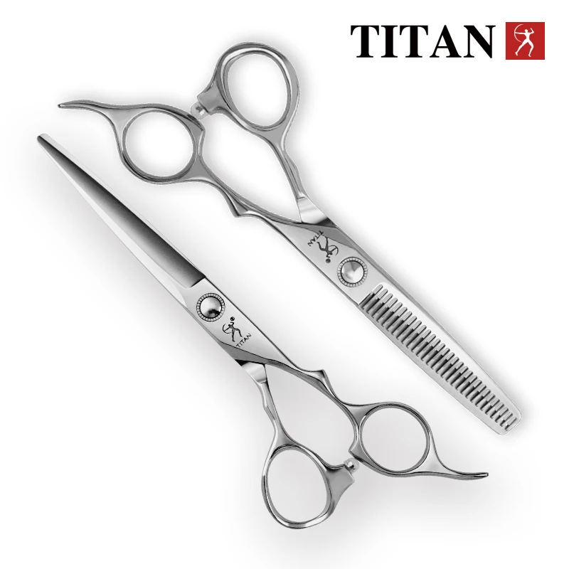 TITAN Làm Tóc Chuyên Nghiệp Cắt Tóc Kéo 6 Inch VG10 Máy Làm Tóc Của Cắt Mỏng Dụng Cụ Chất Lượng Cao Salon Bộ