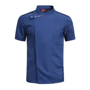 Pastry Chef Work Clothes Cook Jacket Food Service Cooking Clothes Tops Kitchen Shirt Hotel Waiter Overalls Restaurant Uniform