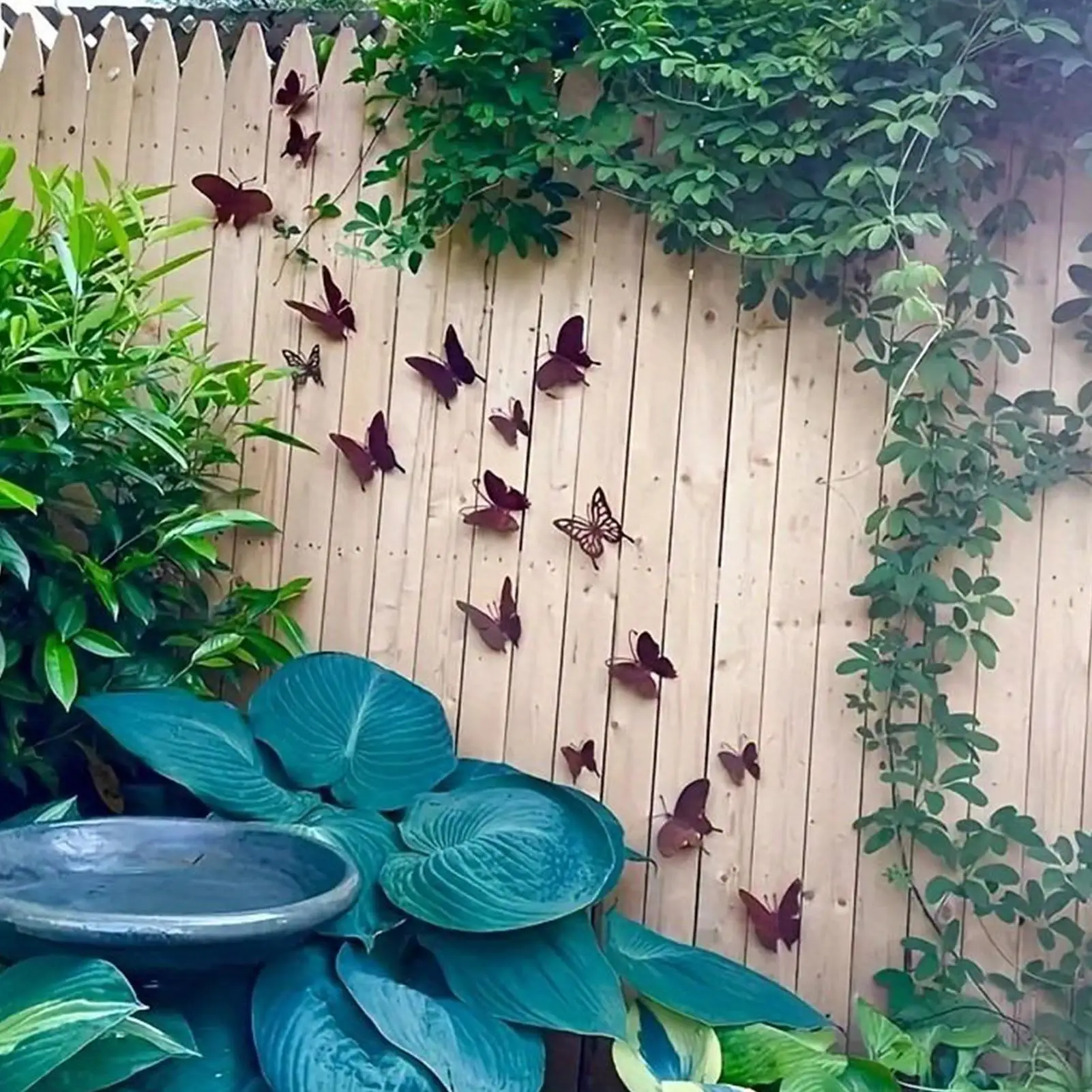 Metal Butterfly Wall Decor 3