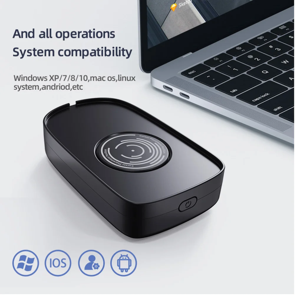 Mouse Mover Undetectable 5V 1A Movement Simulation Compatible for Computer