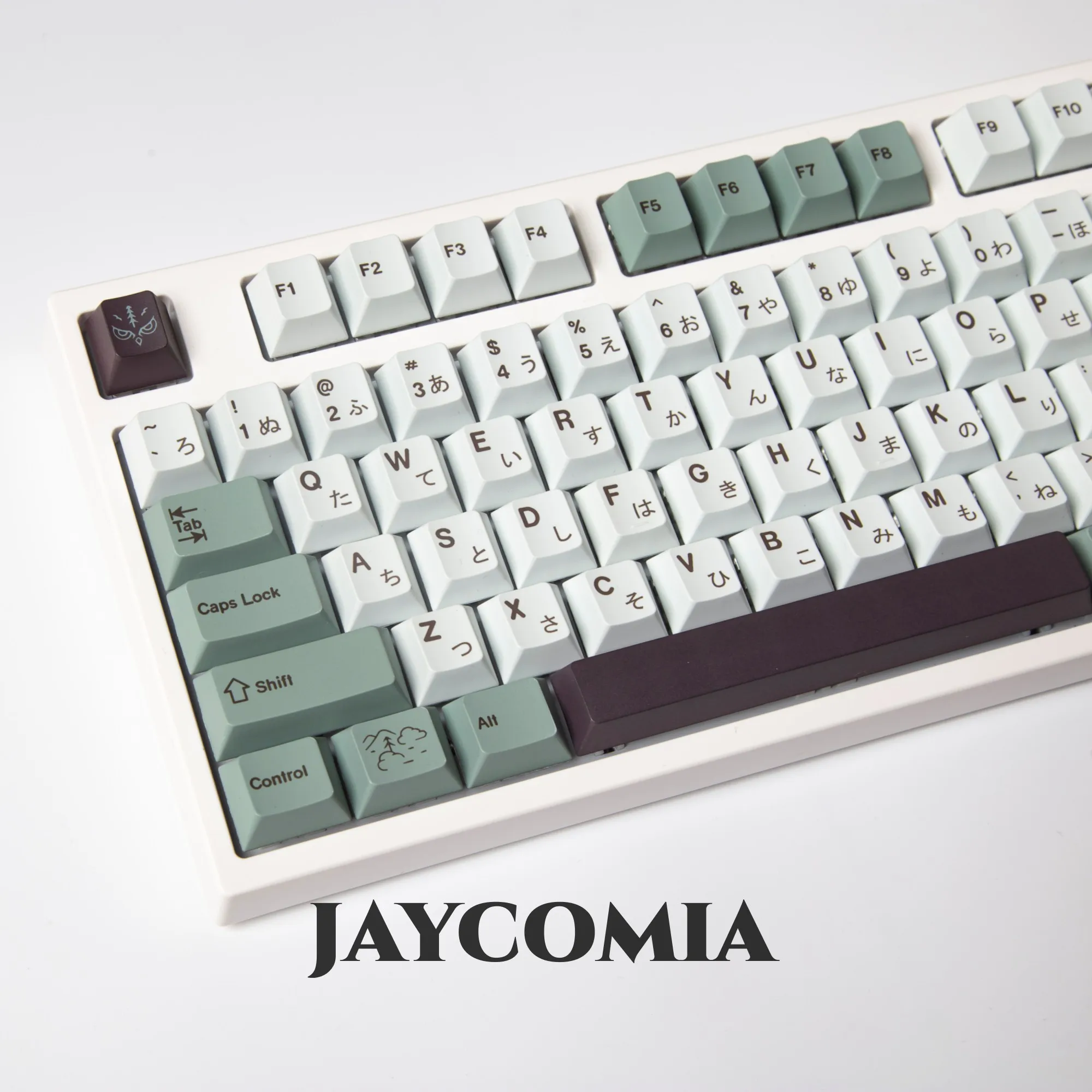 Jcm Gmk Cereja Perfil Pbt Keycaps Teclado Mecânico Personalizado Faça Você Mesmo Dye-sub Inglês Japonês Gk61 141 Chaves por Conjunto - Imagem 4