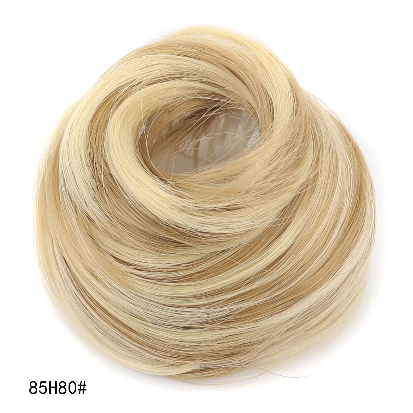 합성 시뇽 조절 가능한 헤어 번 여성용 버드네스트 번 자연스러운 볼륨감의 합성 섬유 꽃봉오리 번