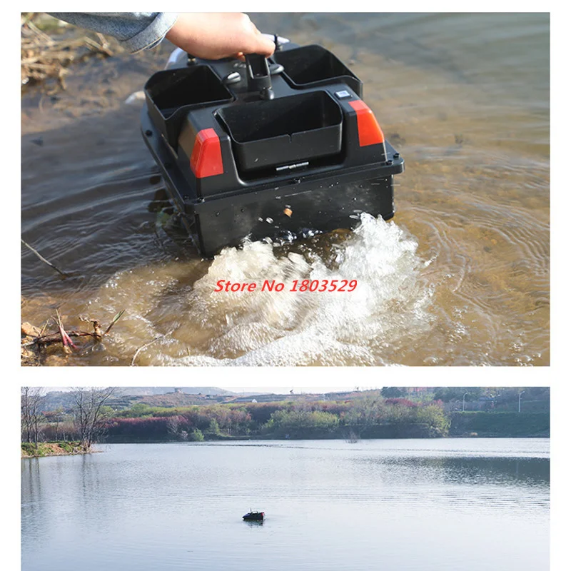 Professional GPS 100 Positioning Point 500M RC Nest Bait Boat 100 GPS Point 3Hopper Cruise Auto Reurn Fishing Boat Nest remote control boat