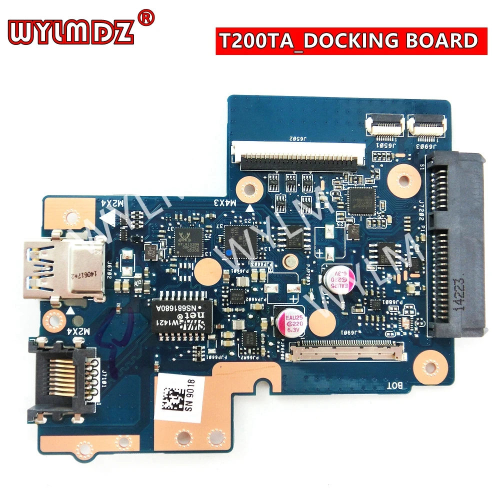

Док-плата t200ta_rev2.0 для Asus T200TA, USB-плата 60NB0610-DK1030 работает