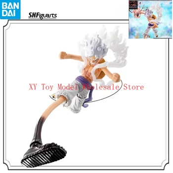 Original Bandai S.H.Figuarts Shf One Piece Monkey D Luffy Gear 5 Future Island Egghead Anime 1