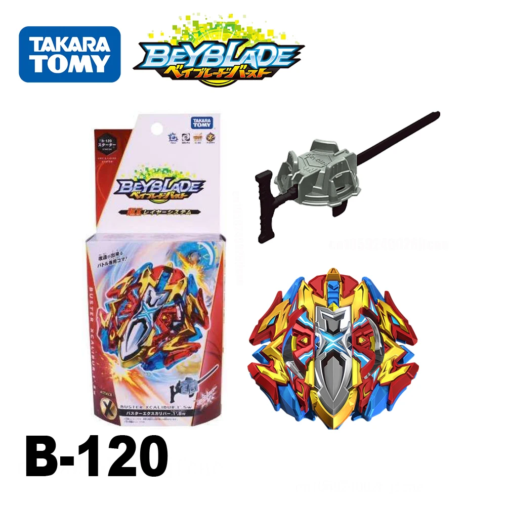 Takara Tomy Beyblade Burst B-120 Buster Xcalibur 1' Sword Starter