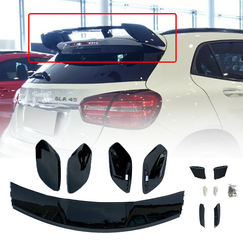 Set Tergicristalli Aerotwin Anteriori E Posteriore Per Mercedes GLA X156 E CLA X117 | Kit Completo Con Parabrezza 600+475mm E Lunotto 265mm, Adattatori Specifici Per Veicolo, Visione Chiara E Sicura