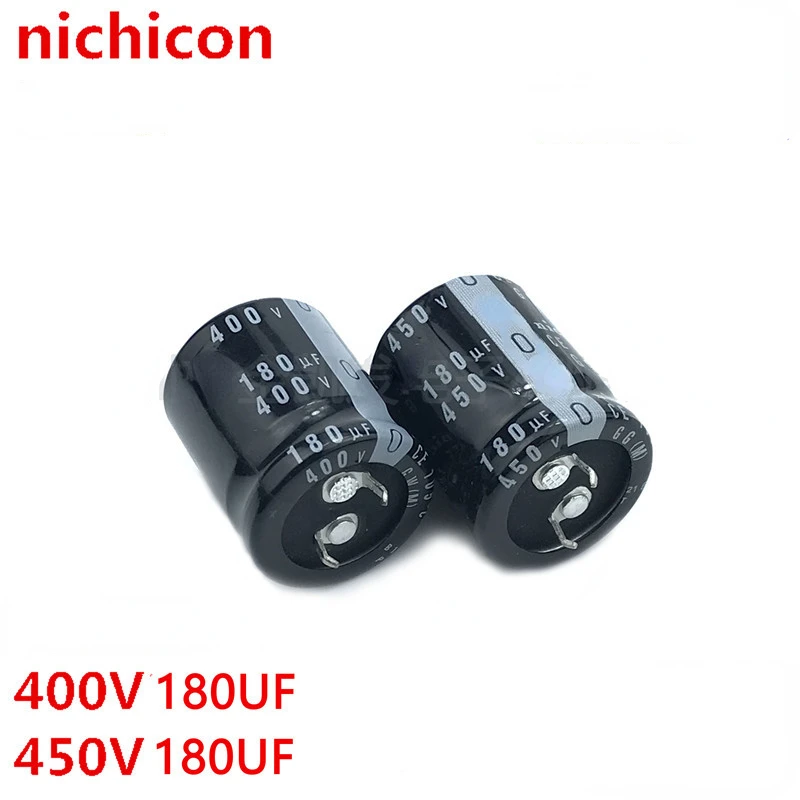 1pcs400v180ufcapacitor450V180UFJapanesenichicon22X304525x30