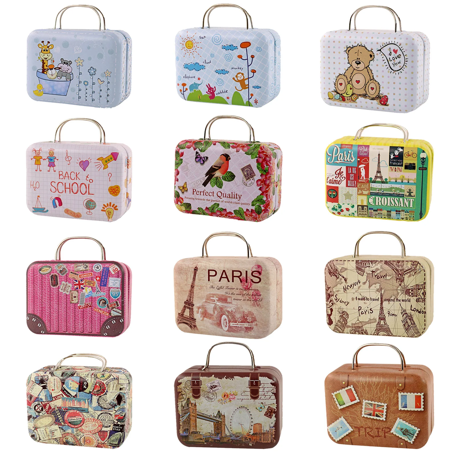 Doll Accessories Clothes Jewelry Luggage Suitcase Dollar Mini Plastic Toiletries Computer for 11.5 inch Barbiees BJD Glasses Toy 3
