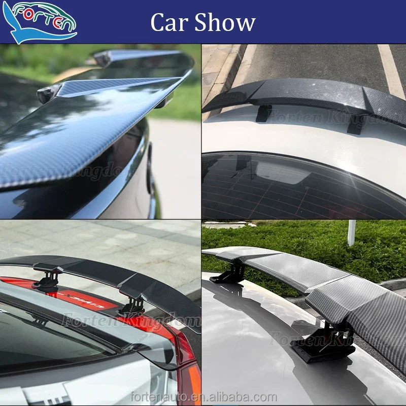 Auto Exterior Electric Pars Carbon Fiber Car Spoilers For Honda Accord 10th 11th gen-Universal Rear Spoiler Tailwing