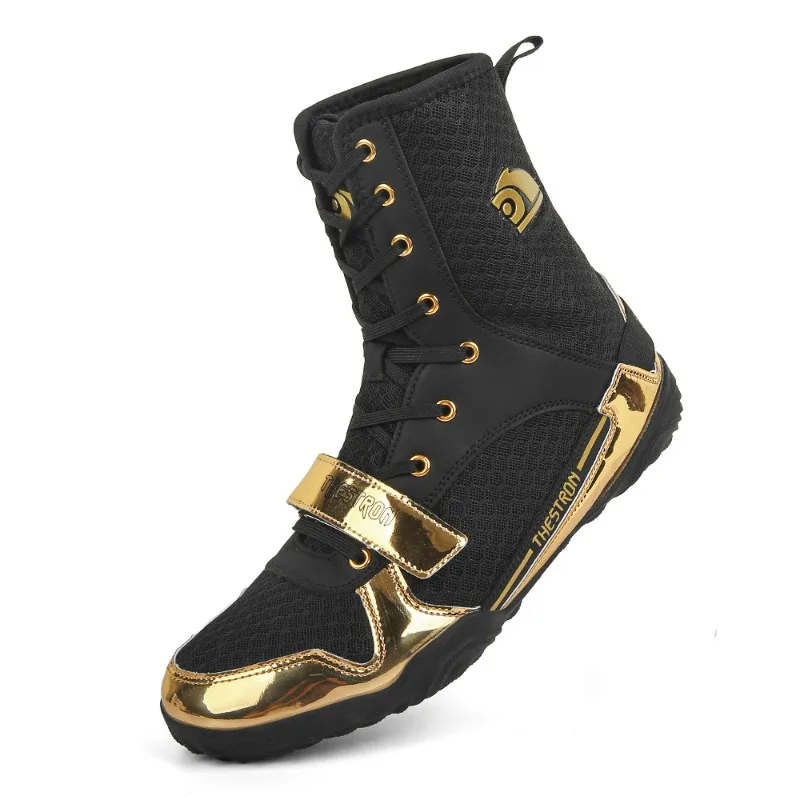 Hot Sale Wrestling Shoes Men Boxing Shoes Man Good Quality Boxing Sneakers Mens Breathable Gym Training Shoe