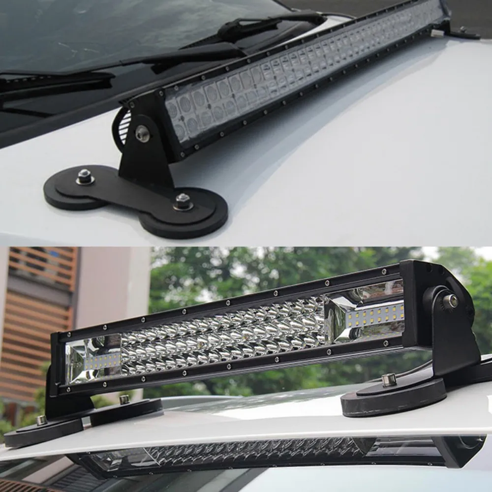 Led light bar Magnetic Mounting bracket 4x4 Offroad Car truck ATV Spotlights Magnet stand holder Led driving head light Mounts