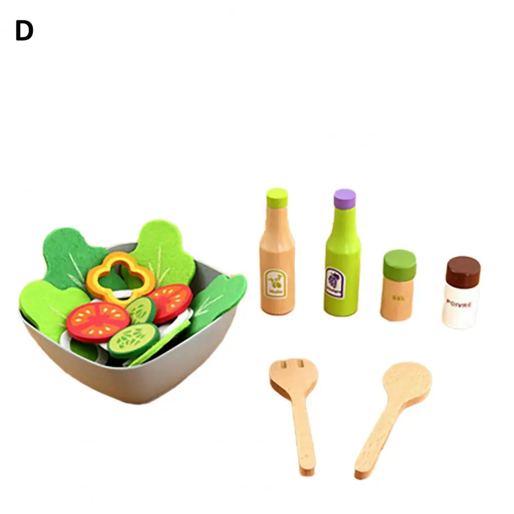 

Children Pretend Play Toys Wooden Mini Kitchen Playset Toy with Blender Coffee Maker Toaster for Toddlers Role-playing for Boys