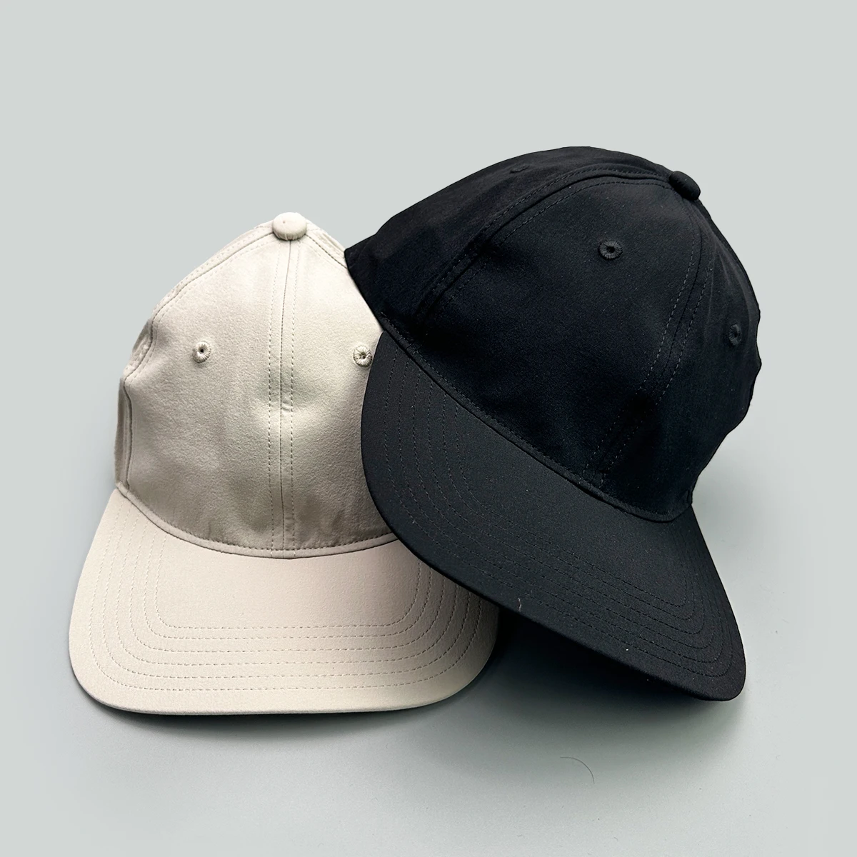 Quick Drying Solid Simple Baseball Hats New Women Breathable Foldable Brim Sunshade Magnetic Opening Versatile ins Peaked Caps