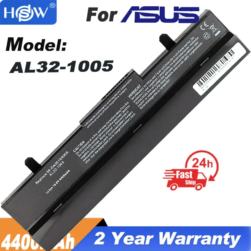 

AL32-1005 ML31-1005 PL32-1005 ML32-1005 AL31-1005 Laptop Battery For ASUS Eee PC 1001 1005 1005H 1005P 1005HE 1005HA 1101HA