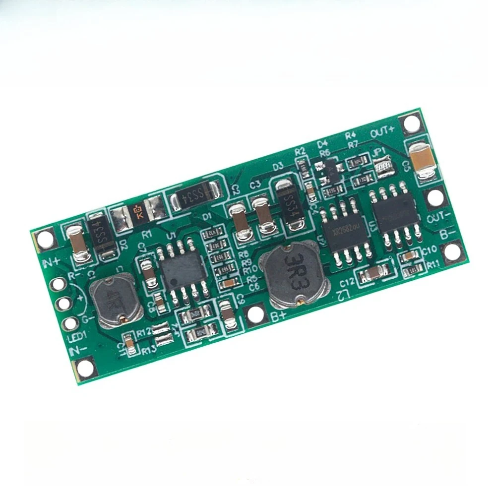 Lithium Battery UPS Charging Module DC5V 9V 12V Step Up Booster Module for18650 Lithium Battery UPS Voltage Converter Protection