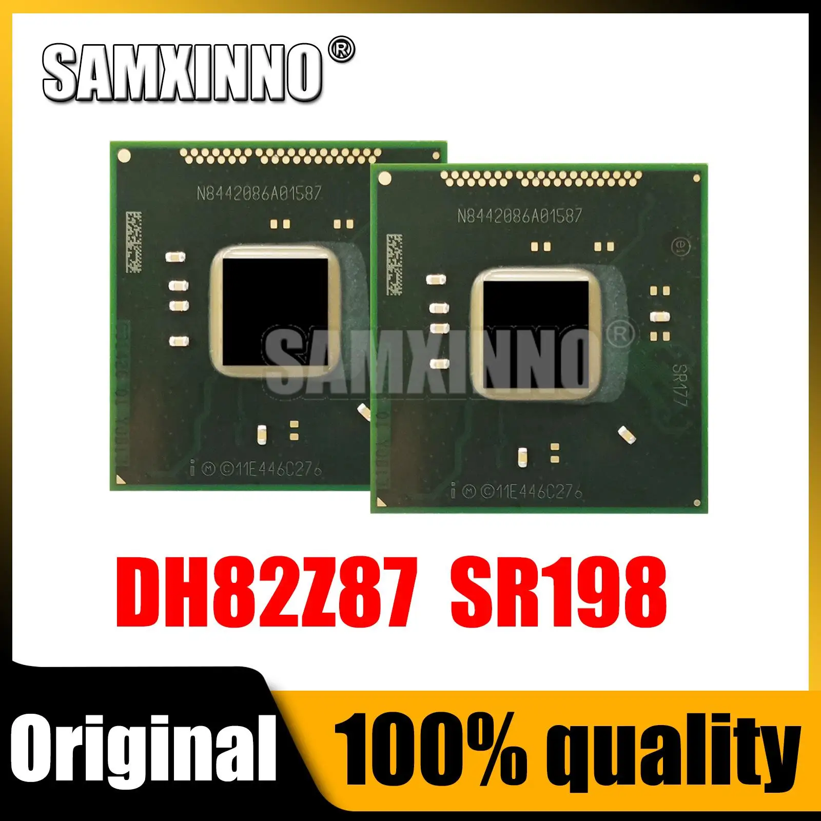 

100% test very good product DH82Z87 SR198 bga chip reball with balls IC chips