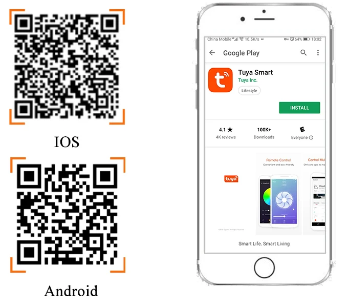 Rakenduse QR-koodi pilt