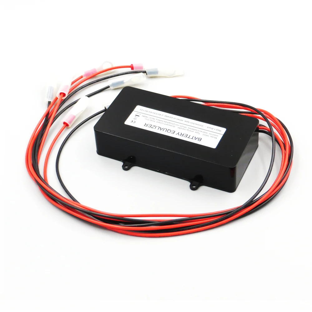 HA02 4X12V Batteries Voltage Equalizer Balancer 4S li-ion Lead Acid Battery Parallel series Solar Controller Regulator 48v