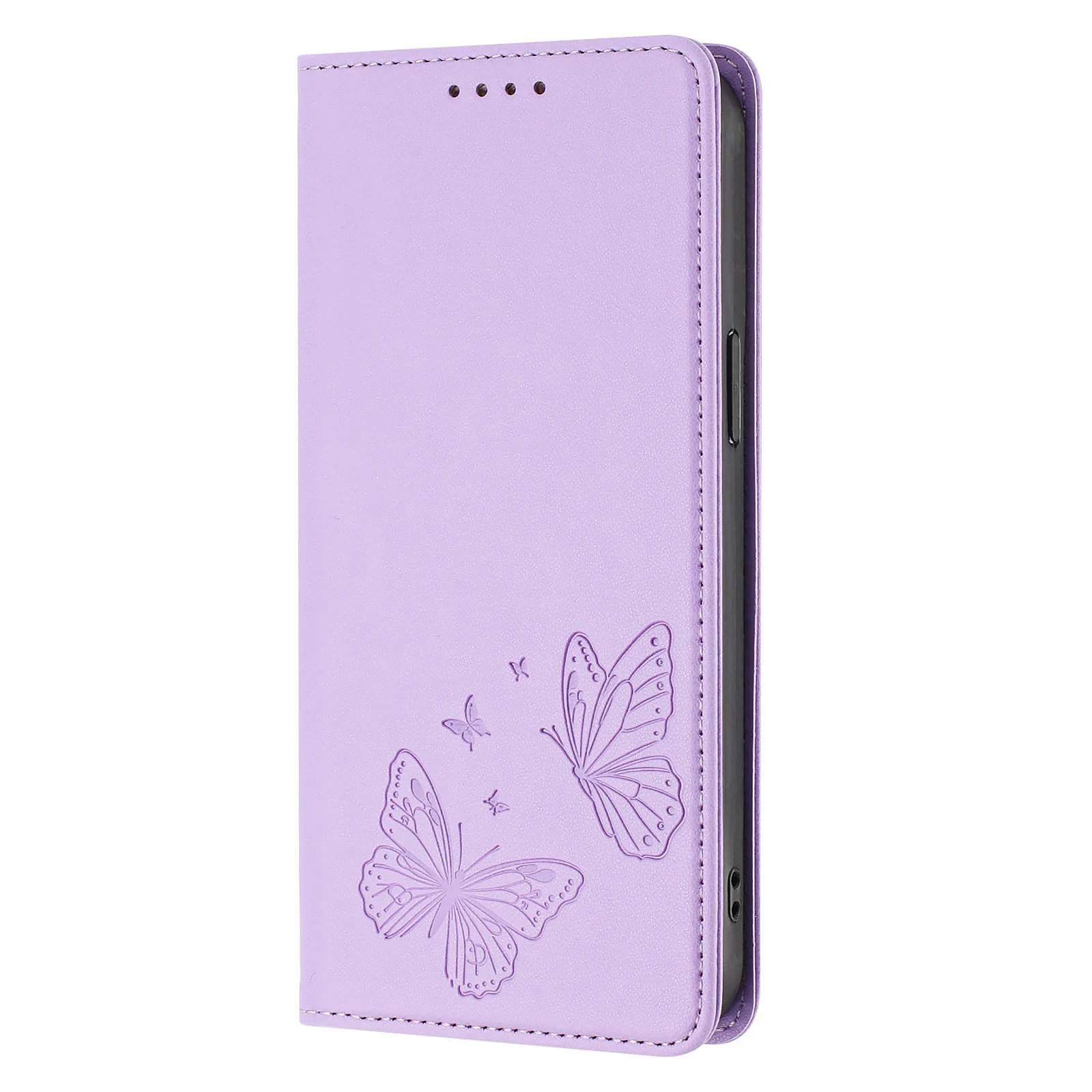 Elegant Butterfly Magnetic Leather Phone Case Cover