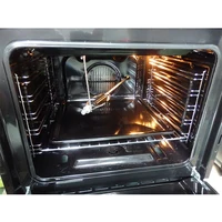60cm Built-in Electric & Gas Oven with Grill Knobs Control 2.2 Cubic Feet 56L Kitchen Wall Oven 2