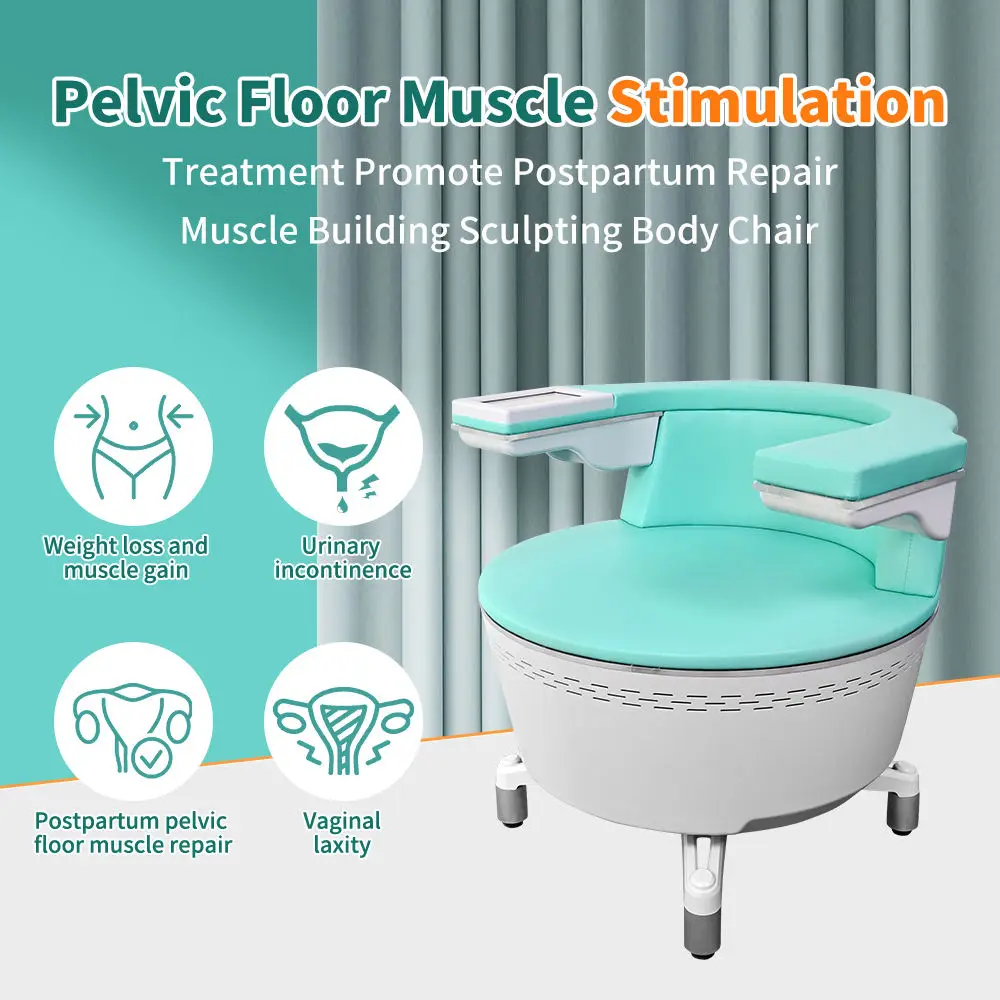 Pelvic Floor Chair Therapy EMS Private Single EMS Chair Pelvic Muscle Stimulator Electromagnetic