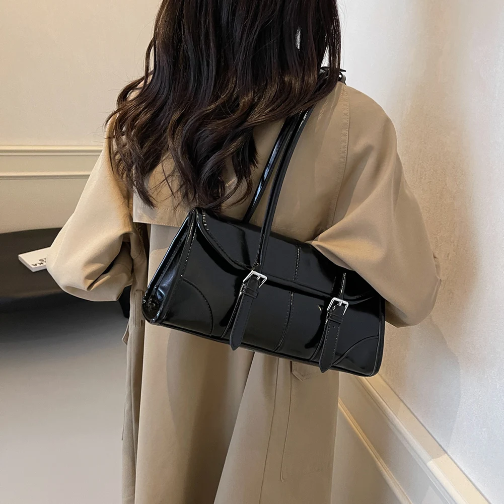 2024 Hot Sale Wine Red Shoulder Bag for Women Waterproof