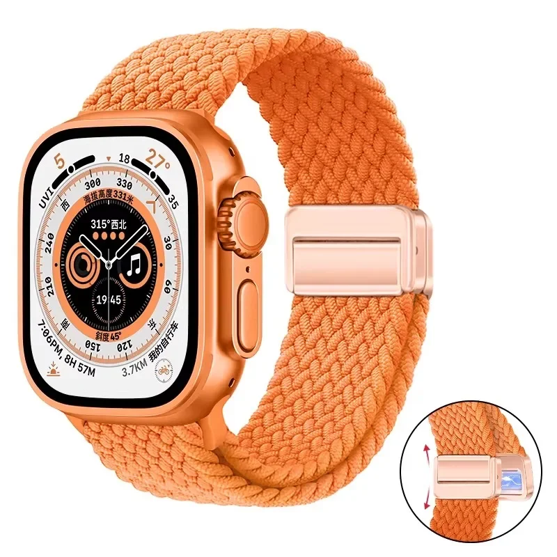 Breathable Nylon Loop Strap with Magnetic Closure