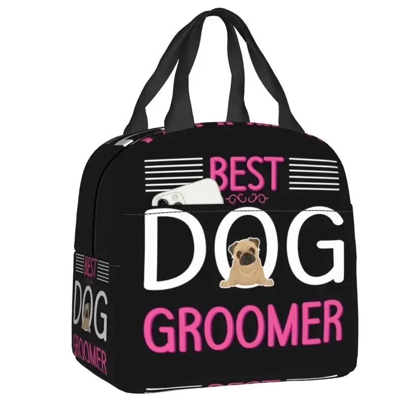 

Ланч-бокс Best Dog Groomer для женщин, термоизолированная сумка для ухода за щенками, ухода за пищевыми продуктами, для офиса, работы, пикника