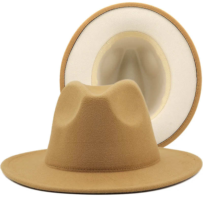 tan fedora band fedora for women jazz hat Unisex fedoras fashion hats for women and men church hat rock hat star rock fedoras hat stetson stratoliner Fedoras