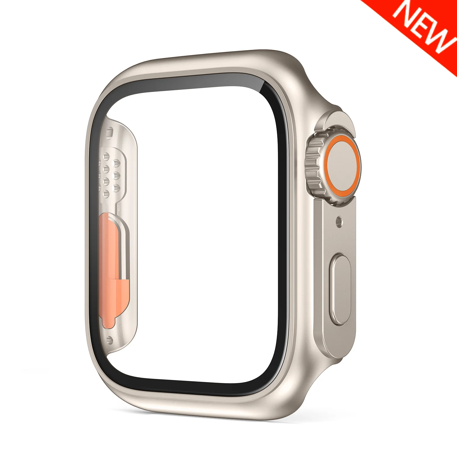 Tempered Glass Screen Protector Case with Interchangeable Ultra Bumper