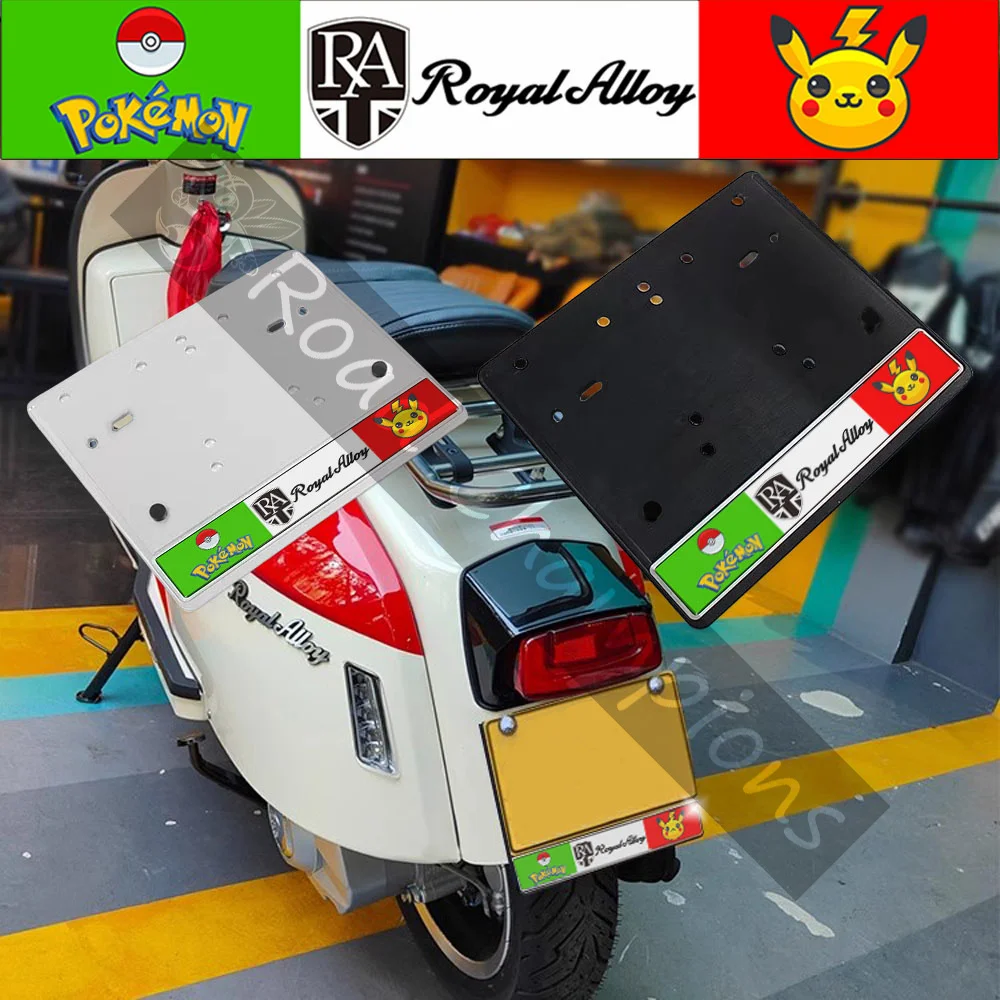 로얄 합금 GP150 오토바이 번호판용 등록 플레이트 거치대, 프레임 장식 번호 브래킷, 알루미늄 액세서리