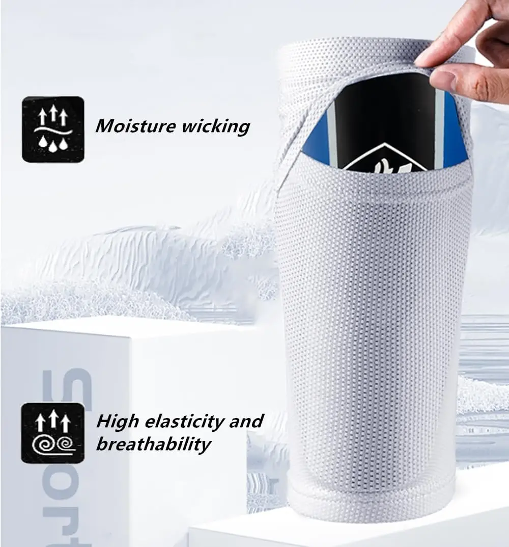 Shin Guard Pads Soccer Shin Guards Kickboxing Shin Guards 1 Pair for Kids Boys Men