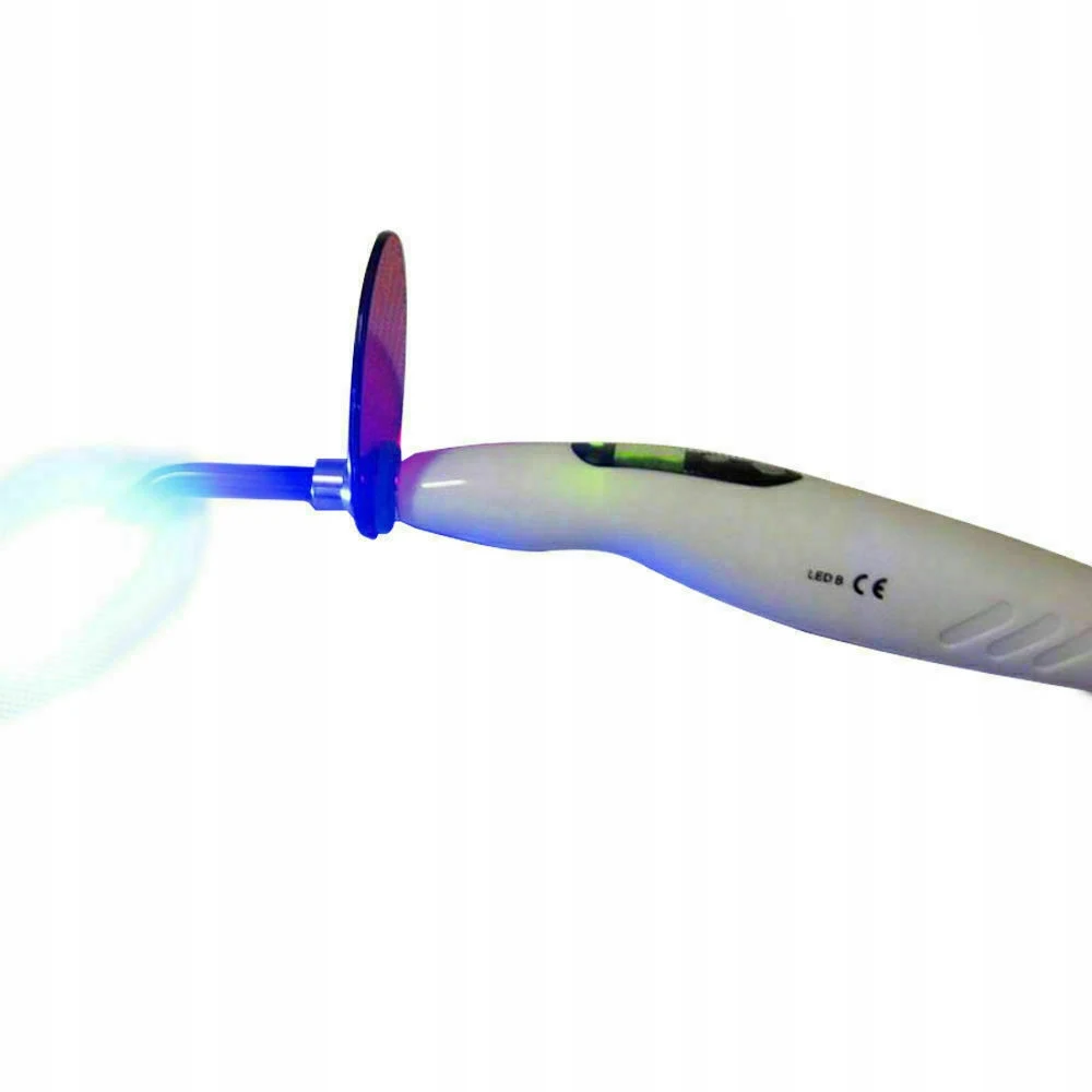 5W Dental LED Lichthärtungsgerät Kabellos LED Polymerisationslampe Schnurlose Härtungslampe 1500mW/cm² Woodpecker-Stil mit Ladegerät – Detail 3