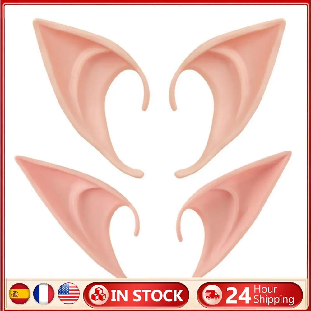 Latex Fairy Elf Ears for Cosplay Halloween Costume