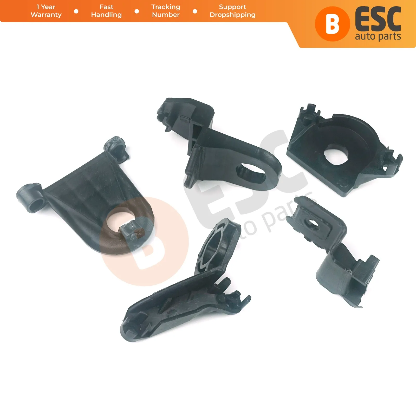 

EHL531 Car Headlight Headlamp Housing Repair Mount Holder Bracket Tab Clips Right Side for Seat Leon MK3 5F 2012-2020 5F0998226