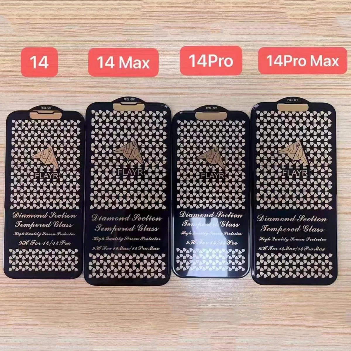 Luxury 3D Diamond Edge Ultra HD Tempered Glass Screen Protector
