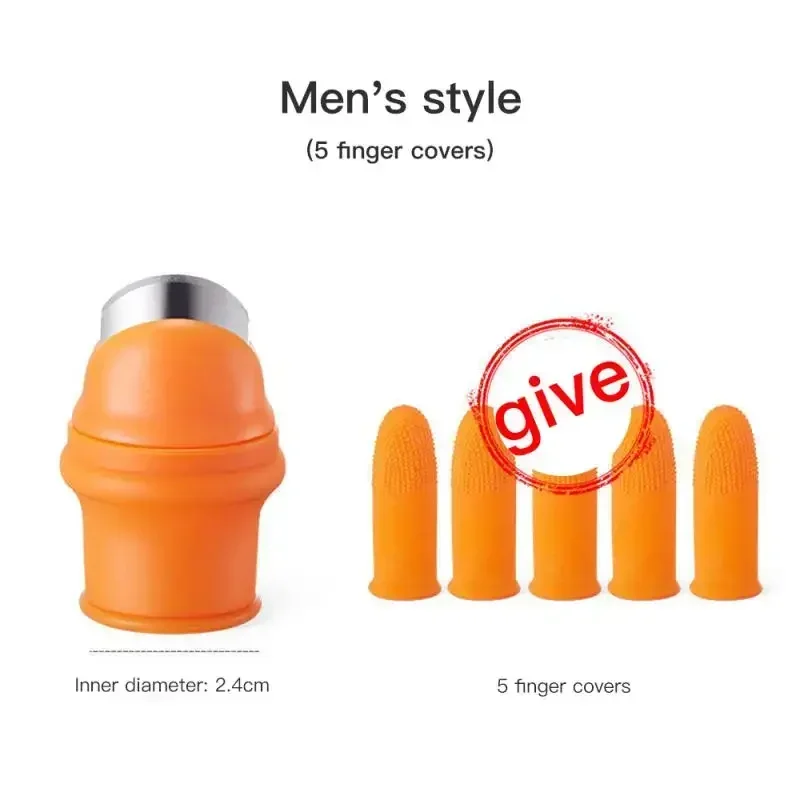 Silicone Thumb Knife Cutter For Garden Kitchen