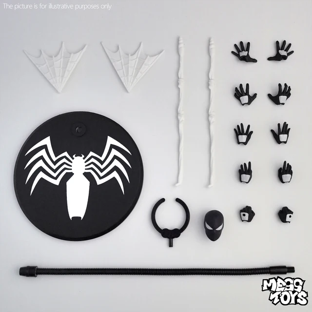 混乱おもちゃ 16 センチメートル黒隣人寄生スパイダーマン