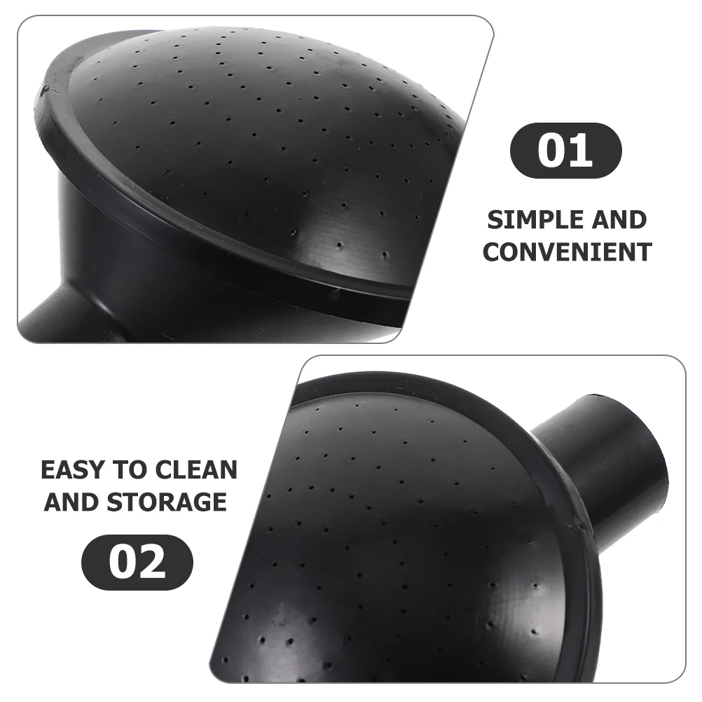 Watering Can Spray Sprinkler Nozzle Head Pitcher Garden Spout Plastic for Sprayer Rose watering nozzle 2 Pcs