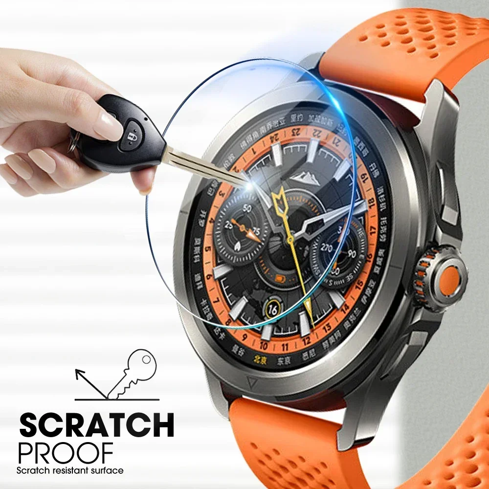 Premium Tempered Glass Screen Protector for Smartwatches - Ultra Clear, Anti-Scratch, 9H Hardness